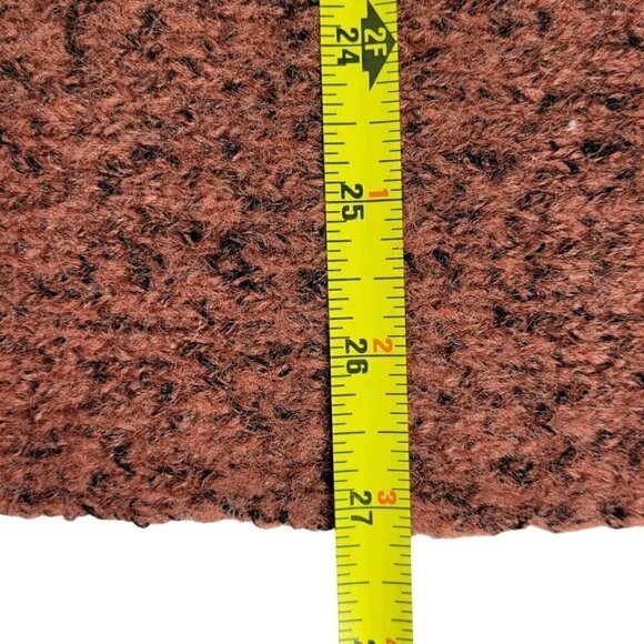 Prana Shine On Sweater Hoodie Size S Kangaroo Pocket Long Sleeve Rust Soft - Picture 7 of 12